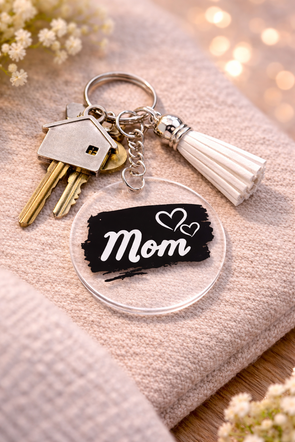 Schlüsselanhänger "Mom"