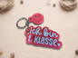 Schlüsselanhänger „Ich bin 1.Klasse“ – Handmade 3D-Druck Anhänger aus PLA